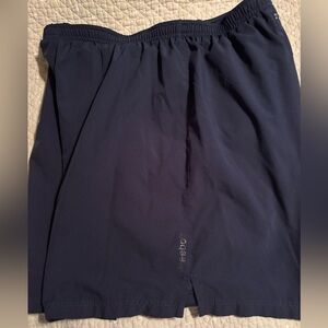 Reebok Dark Blue Athletic Shorts